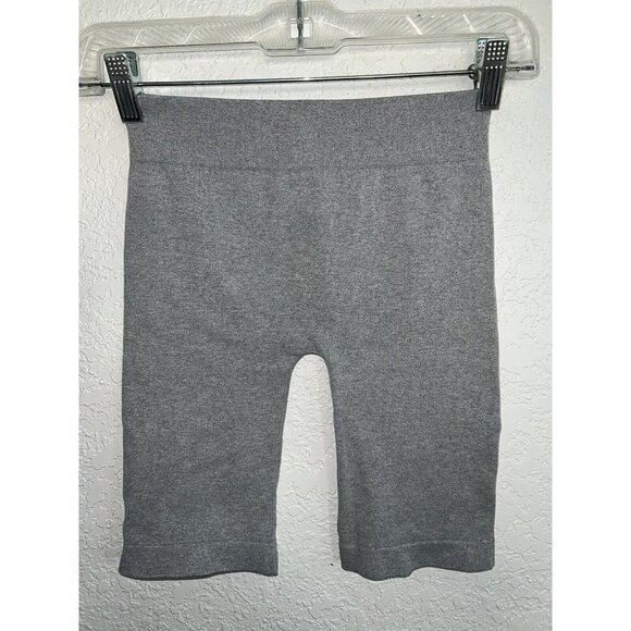 Free People Seamless Bike Short High Rise Heather Gray Shorts Size XS/S NWT B - Picture 6 of 8